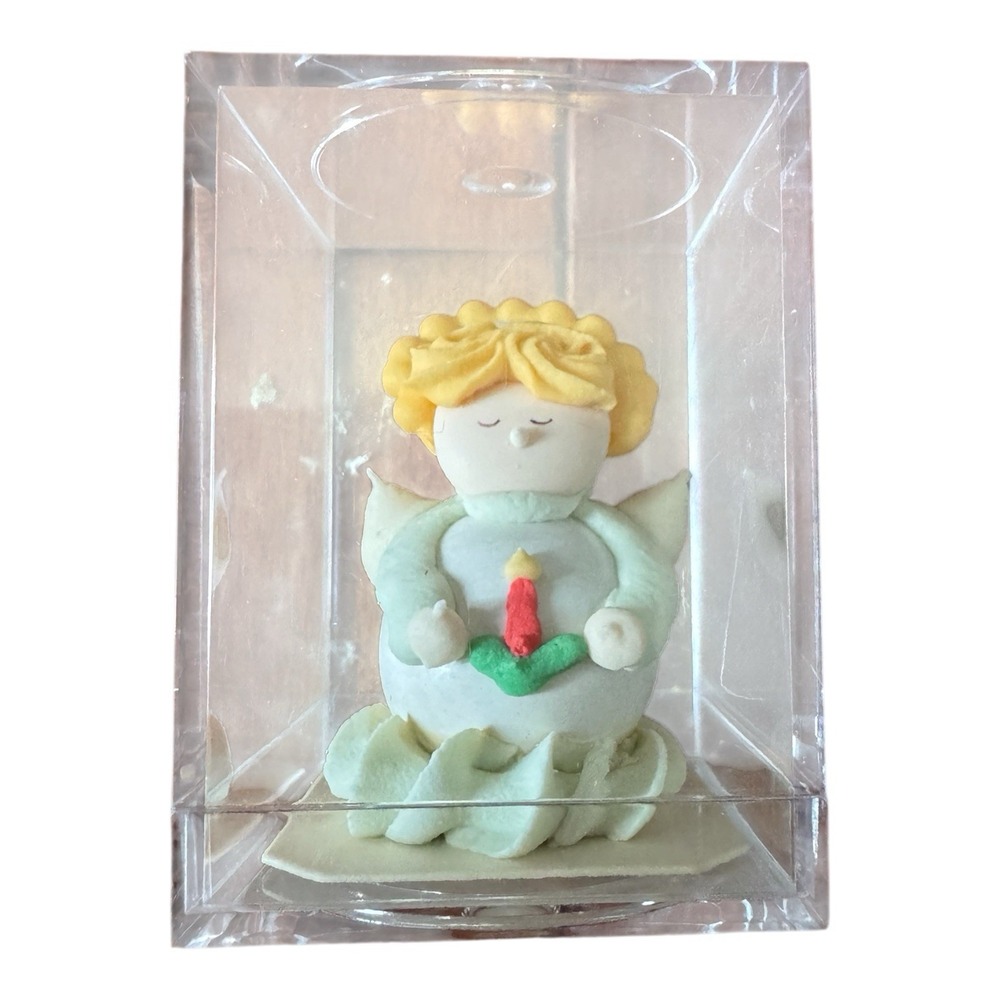 Vintage 1987 Kencraft Bubblegum Buddies Christmas Angel Bubble Gum Figure